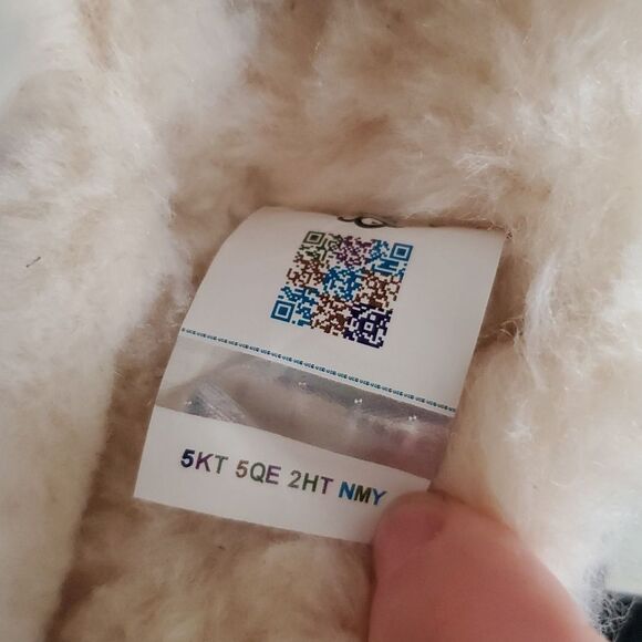 UGG Ascot Slipper Grey Suede Wool Comfort Loafer Men's US 9 NIB - Picture 10 of 16